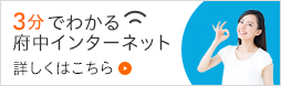 3分でわかる 府中インターネット